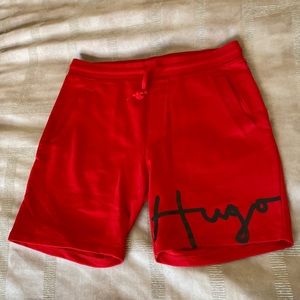 Hugo Boss Red Shorts